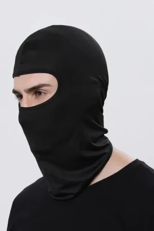 Motorcycle Men Black Sommer Breathable Sunscreen Face Cover Moto Men Eis Seide Windproof Cap Staub Maske