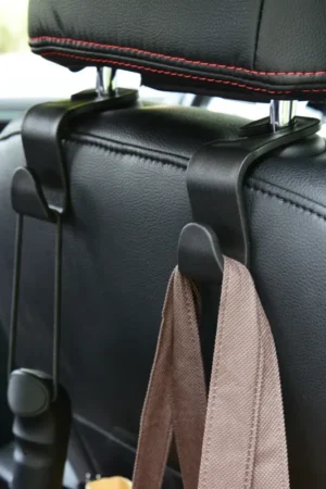 1 Pc Universial Car Storage Hooks Headrest Hooks Car Seat Hanger Hook Organizer Plastic Storage Holder For Handbag Purse