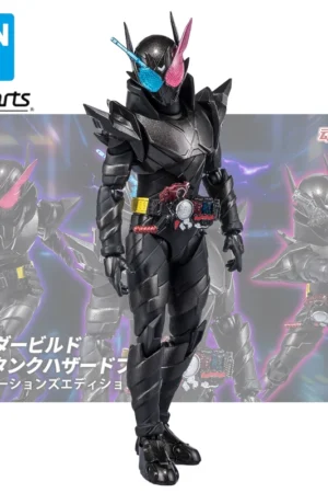 Original Bandai S.H.Figuarts Kamen Rider build RabbitTank Hazard Form Heisei Generation Edition Action Figures Collectible Model