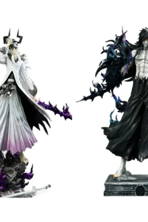 31-33cm Bleach Kurosaki Ichigo Two Forms Large Anime Figure Model Statue Boys Collection Desktop Decoration Ornament Toys Gifts