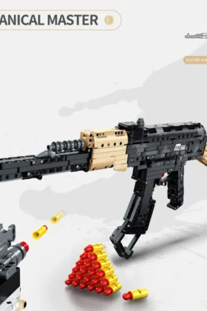 Hot Selling 2025 New Adult Assembly Toy Soft Bullet Gun Rapid-Fire Military Fan Toy Tactical Gun Holiday Surprise Birthday Gift