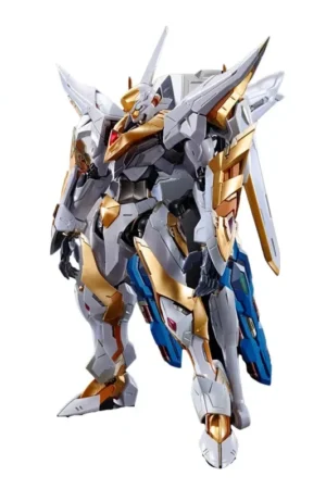 Original Bandai METAL BUILD Z-01Z LANCELOT ALBION CODE GEASS Lelouch of The Rebellion Action Figure PVC Dolls Ornaments for Kids
