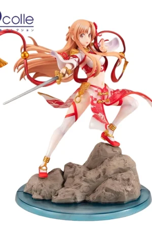 Original KDcolle Asuna Sword Art Online Cool and Lovely Beauty Genuine Anime Figures Model Statuette Ornamen Collection Toy Gift
