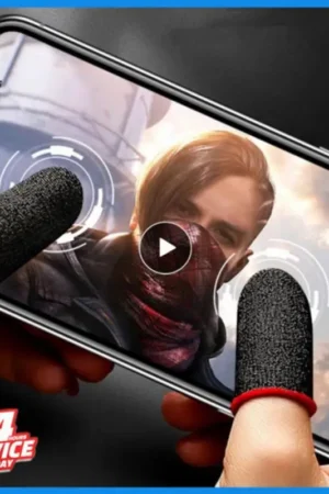 Mobile Game Fingertip Gloves For PUBG Gamer Sweatproof Anti-slip Touch Screen Finger Sleeve Breathable Gaming Finger Cover Cot