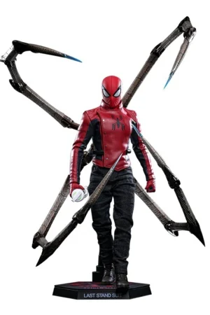 Marvel's Spider-Man 2 Original Hottoys HT Peter Parker VGM71 Action Figure Collectible Model Statuette Collection Ornaments Toy